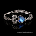 Animal Shaped Crystal Bracelet Owl Bridal Jewellery Bangle